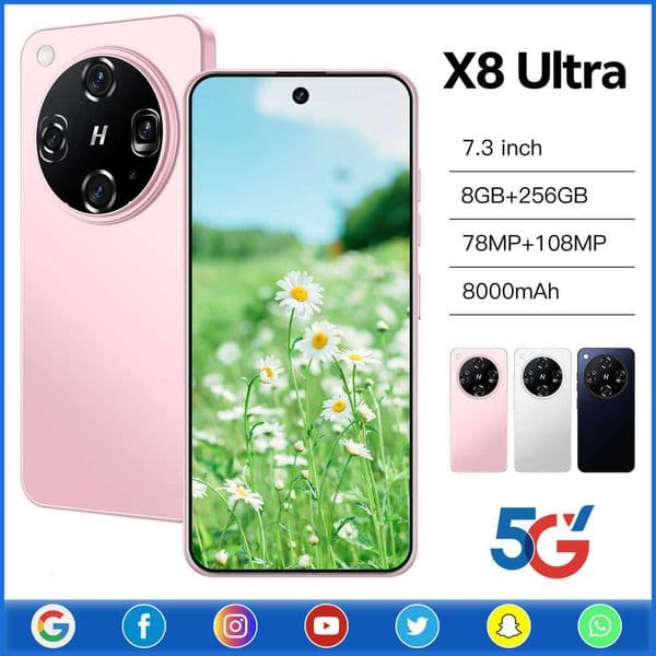 A2 I15 I16 5G I15 I16 5G New model x8 ultra version true 4g high-end 7.3inch large screen Android smartphone 3+16 thumbnail 2