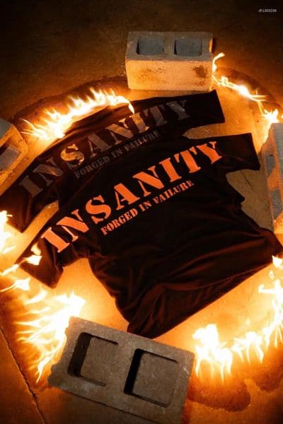 Men's T Shirts Controlled Insanity T-shirt Covers Oversized Short Sleeve Tees Workout Gym CBUM