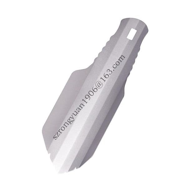 Multipurpose Titaniums Trowel Corrosion Resistant Poop Shovel Perfect for Backpacking and Various Outdoor Uses