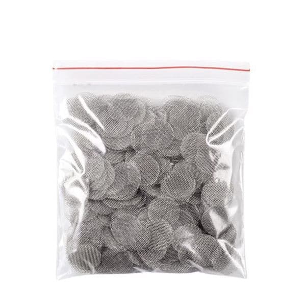 Smoking Pipes 500 pieces/pack 304 stainless steel filter mesh, pipe mesh, gold and silver filter