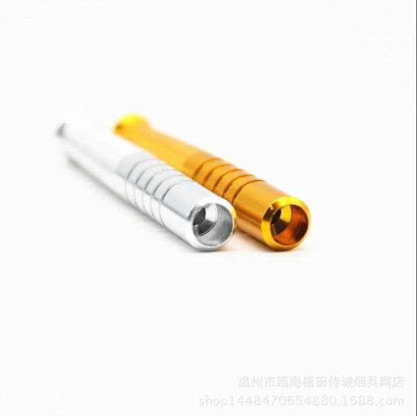 Smoking Pipes Aluminum alloy metal pipe with a length of 55mm