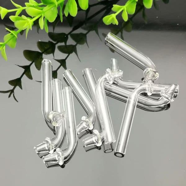 Curved glass tip fire engine head Hot selling in Europe and Americaglass pipe bubbler smoking pipe water Glass bong