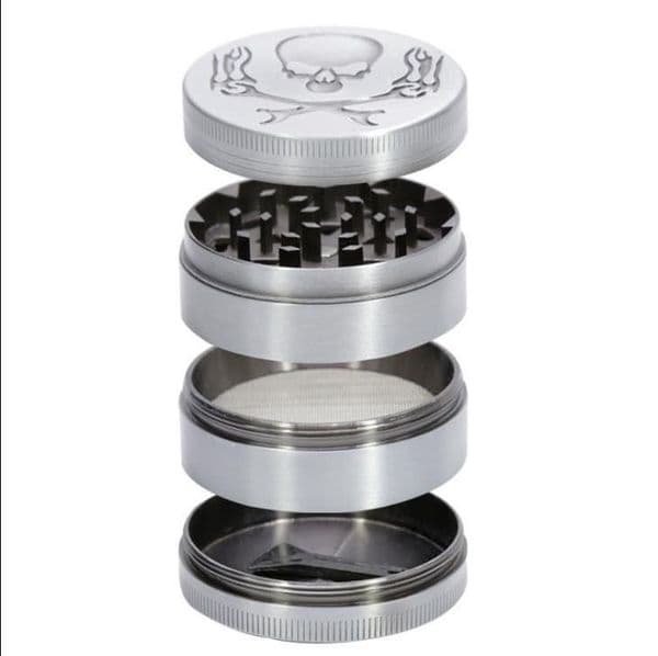 Diameter 50MM Height 39MM Zinc Alloy Four Layer Pattern Smoke Detector Ancient Silver Bronze