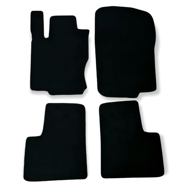 Car Floor Mats Velour For Mercedes GLS X166 Auto Liners Waterproof Black Carpet