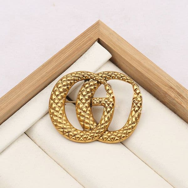 Brand Designer Brooch Letters Brooches Suit Pin for Women Jewelry Accessories Wedding Party Gift