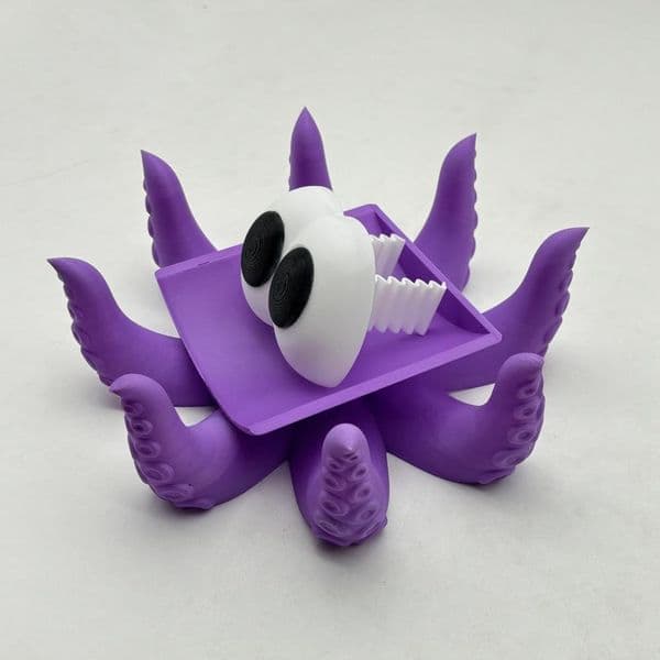 1pcs Toilet Paper Holder Cartoon Octopus Telescopic Tissue Holder Kitchen Tissue Roll Dispenser Bath Paper Towel Roll