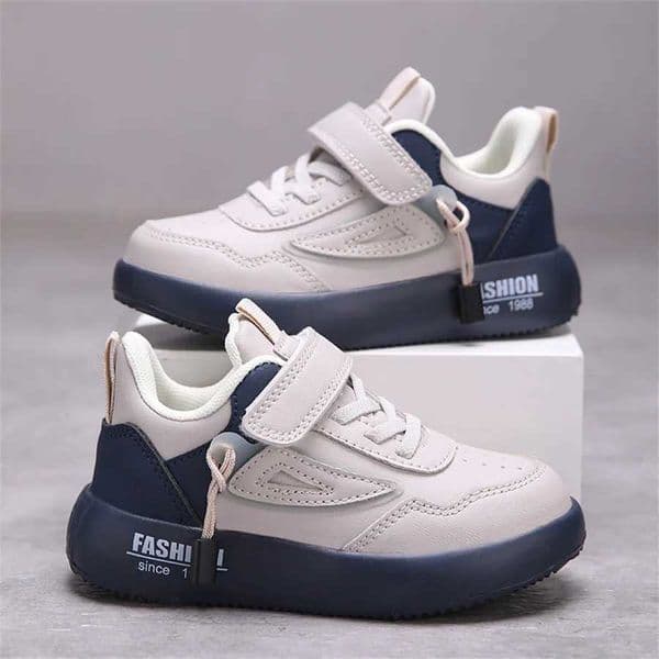 100% Cotton Linen Cotton Linen Cotton Linen Cotton Spring/Autumn New Boys Girls Sports Shoes Casual Board Shoes Leather Soft Soled Children Small White Shoes Z250714