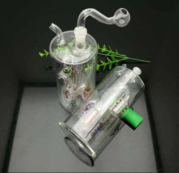 New Step-by-Step Glass Water Tobacco Bottle Wholesale Bongs Oil Burner Pipes Water Pipes Glass Pipe Oil Rigs Smoking