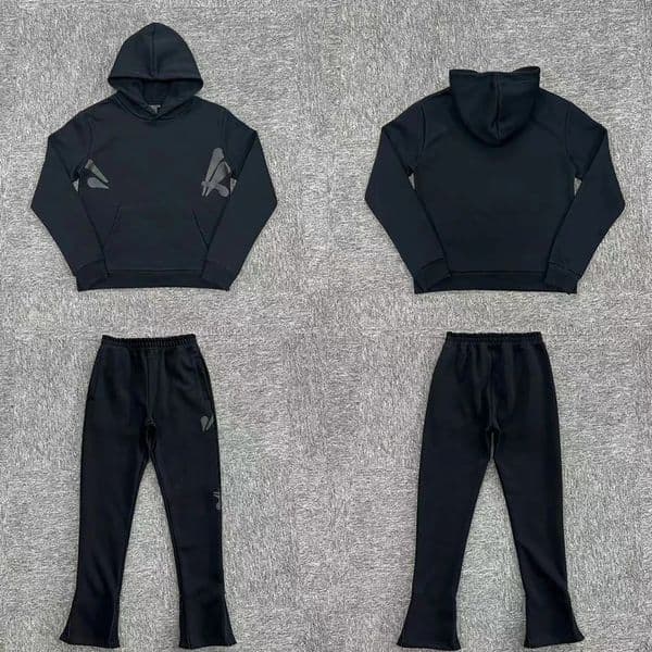 Jogging Streetwear Hoodies Trousers Set Centre Cee Tracksuit Men Clothing Y2k Cotton Sweatshirts Tops Pants Mens Clothes Black 250610