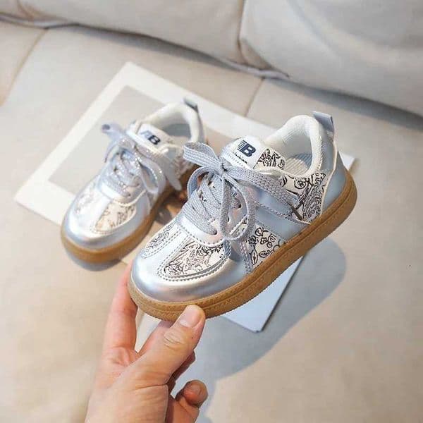 Boys and Girls Leather Shoes Childrens School Performance Shoes Fashion Casual Board Shoes Kids Running Shoes Z250714