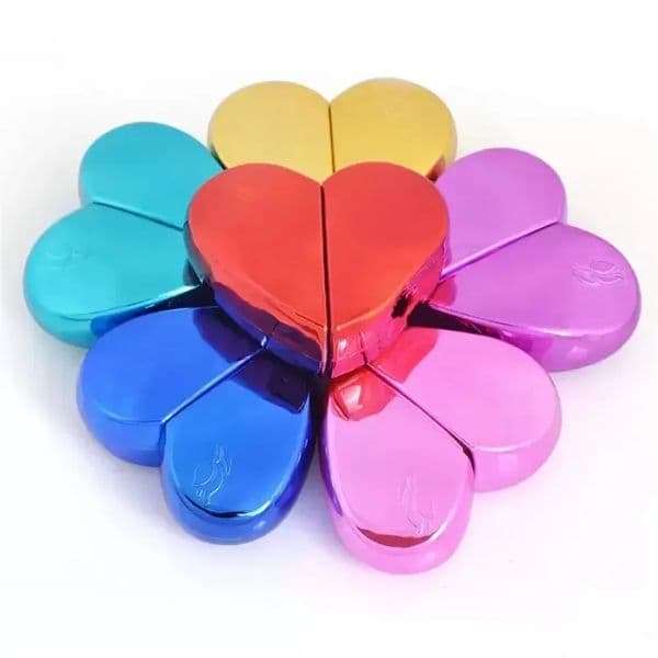 Heart Shaped Glass Portable Perfume Bottles With Spray Party Favor 25Ml Refillable Empty Atomizer Travel Use Cpa5711 B2
