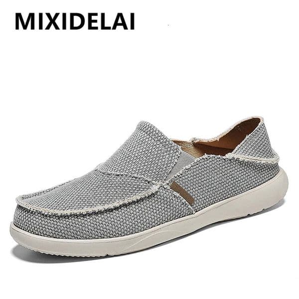Arrival Spring Summer Comfortable Casual Shoes Lightweigh Mens Canvas Shoes For Men Slip-On Fashion Flat Loafers Shoes 250708