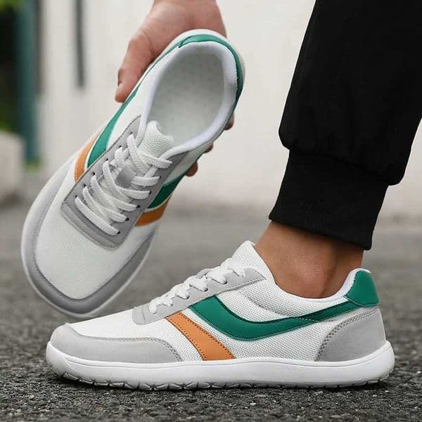 Mens Wide Toe Sneakers High-quality Mesh Casual Vulcanized Shoes Wide Cut Fashionable Male Flat Shoes 2025 Zapatillas Hombre Z250715