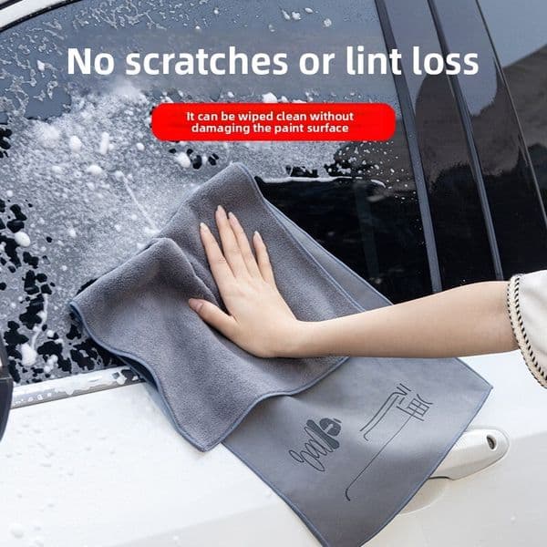Coral Short Fleece Wash Car Wiping Special Towel Absorbent Non-Shedding Cloth