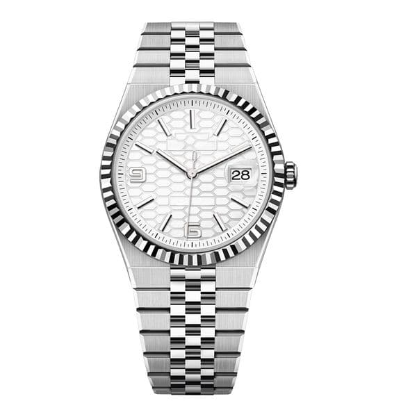 New Mens Business Automatic Movement Mechanical Stainless Material Durable Steel Strap 40MM Fashion Classic Watch j7
