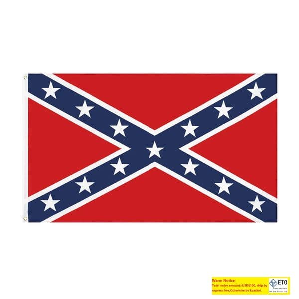 3x5Fts Confederate Rebel Flag Dixie USA Civil War Of Northern Virginia American 90x150cm LL