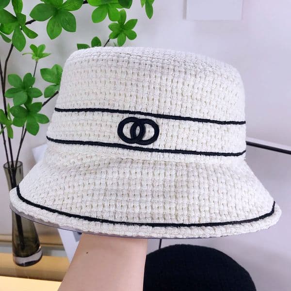 Fashion Bucket Hat Cap for Women Men Baseball Caps Beanie Casquettes Black White Fisherman Buckets Hats Patchwork High Quality Autumn Winter Wide Brim Hats 4Style