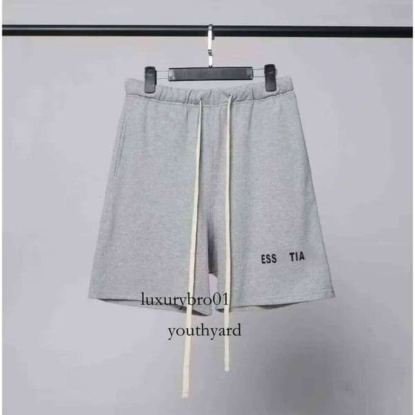 New ESSENTIAL Letter Reflective Embroidered Fashion Sports Shorts Casual Pants Unisex Designer Shorts Mens Casual Sweatpants Tracksuit Ada