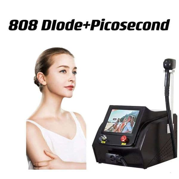 Laser Factory Outlet 808 Diode Laser Hair Removal Picossecond 3 Wavelength 1064 755 808nm All Body Ice Cooling Epilator Painless