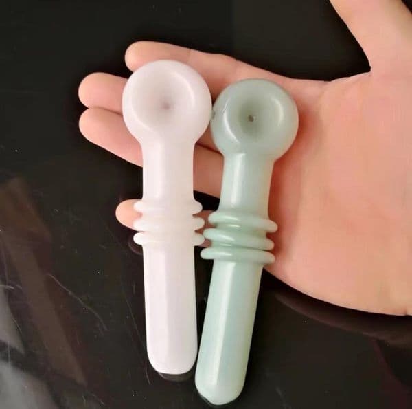 Three round pipe Wholesale Glass Bongs Accessories, Glass Water Pipe Smoking