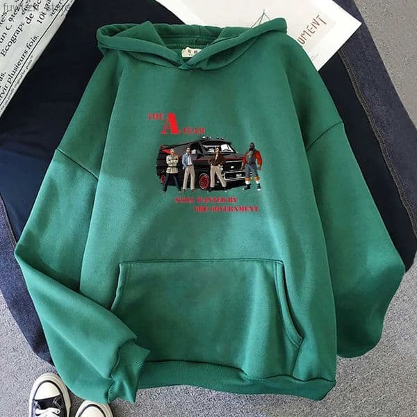 The A-Team Fashion Hoddie Retro Autumn/Winter Casual Sweatshirt Cute Graphic Clothing Oversized Long Slve Unisex Pullovers L250716