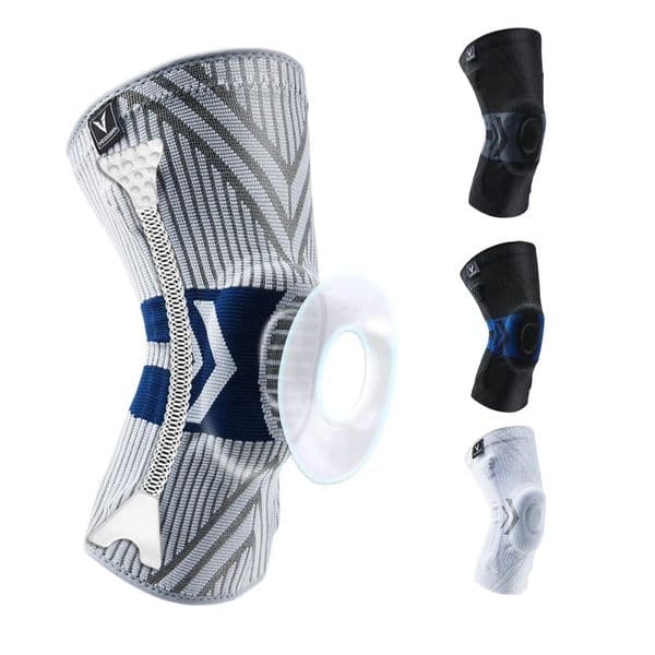 2023 Latest Knee Support for Men Pressurized Elastic Brace with Silicone Spring Basketball Volleyball Pads 250708