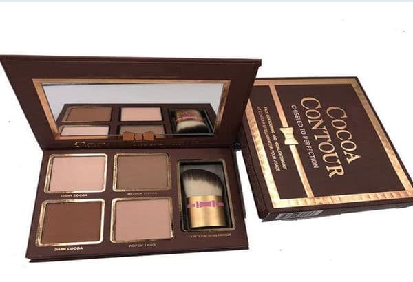Brand Makeup COCOA Contour Kit 4 Colors Bronzers Highlighters Powder Palette Nude Color Shimmer Stick Cosmetics Chocolate Eyes7430513 Dc6a7