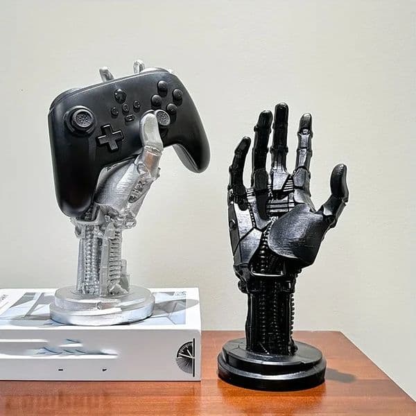 3D Cyberpunk Style Series Machine Creative Game Controller Desktop Stand Mechanical Handle Decoration Home Gift 250711
