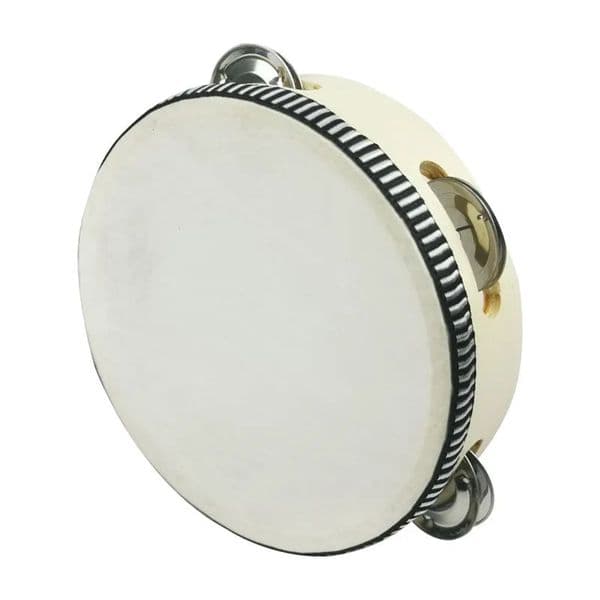 Drum Inche 6 Bell Hand Held Tambourine Birch Metal Jingle Kid School Muical KTV Party Percuion Toy
