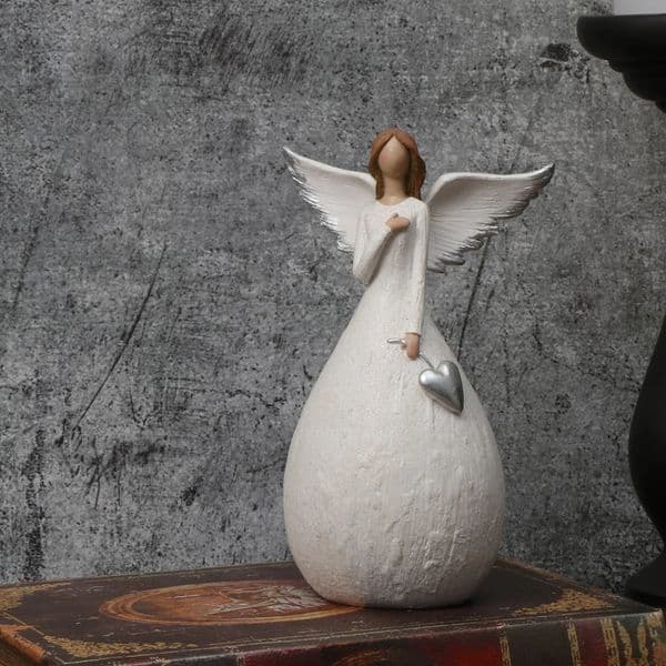 Blessing Angel Figurine Perfect For Christmas Weddings More| Durable ABS Resin Sculpture| Ideal Gift Home Decor 250711BJ