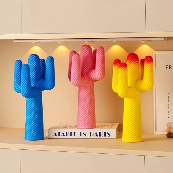 Room Decor Cactus Desktop DecorationResin Statuette HomeLiving RoomWine CabinetsFoyerOffice Simulation Plant Ornament Gift 250715