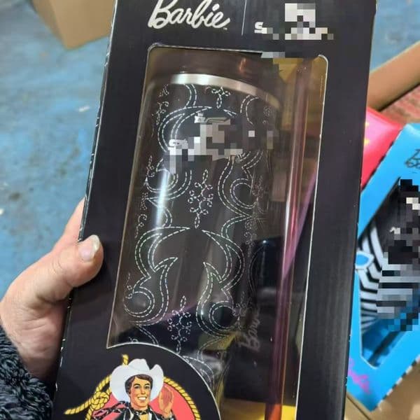 Rock Gold loves Ballet Wicked 40oz 1.18L Mugs Cups camping travel Car cup Stainless Steel Tumblers Cups with Silicone handle Labubu Gift