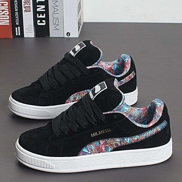2025 Spring and Autumn Sneakers for Students Thick-Soled Trendy Couple Bread Unisex Versatile Casual Sports Shoes