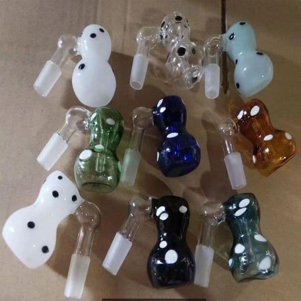 Smoke Pipes Hookah Bong Glass Rig Oil Water Bongs Colorful point gourd filter