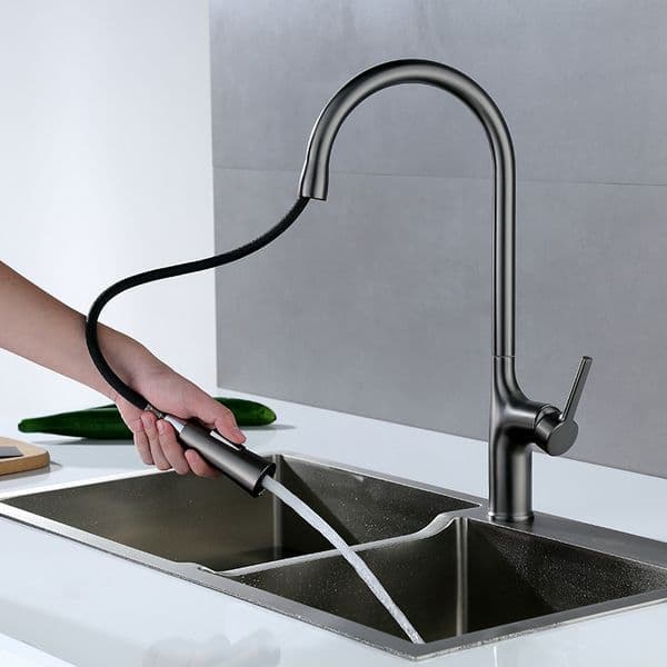 Wholesale kitchen bathroom high-quality rotatable telescopic faucet - durable structure