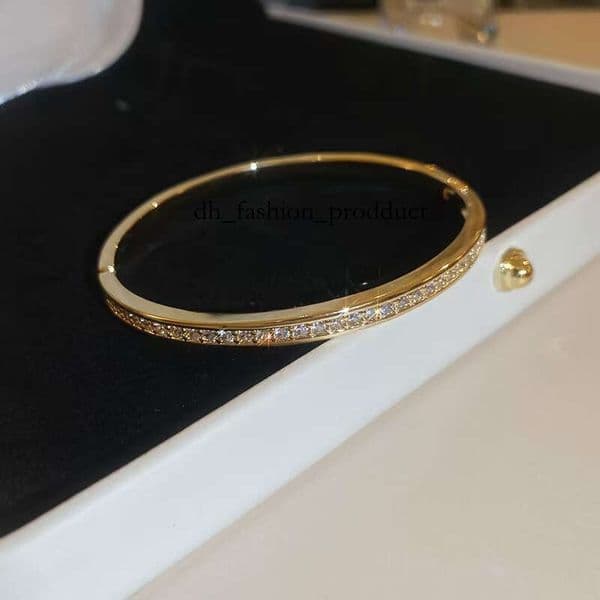 cart cubic Classic Bracelet for Women Bangle Stainless Steel Designer Cuff Jewelry Woman Party Gift 568
