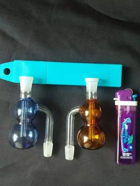 Smoking Pipes Gourd kettle ,Wholesale Bongs Oil Burner Glass Pipes Water Pipes Glass Pipe