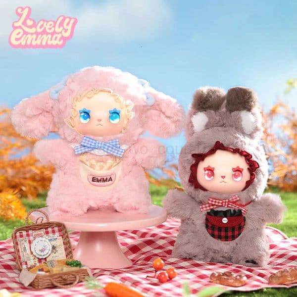 LOVELY EMMA Pockets Zoo Series Plush Dolls Blind Box Mystery Box Toys Cute Action Anime Figure Kawaii Model Gift M250717