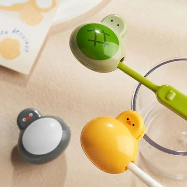 Portable Toothbrush Head Cover Dustproof Protective Cap Plastic Clip For Household Travel Bathroom 250716BJ
