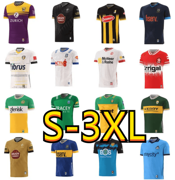 25 26 Westmeath Football Club GAA Rugby jerseys 24 25 Limerick Dublin Down Louth Antrim Wexford Wicklow Laois MAYO Donegal Ireland shirts Fermangh Tyrone