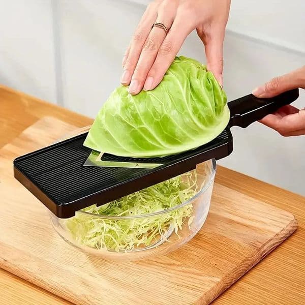 Multi-Functional Cabbage Shredder Manual Food Vegetable Slicer Grater For Salads Potato Cucumber Purple Cabbage Kitchen Gadget 250717