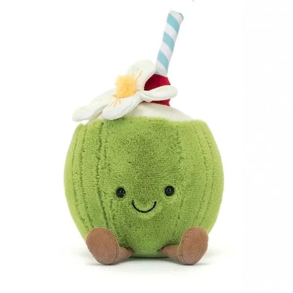 15cm Coconut Jelly and Lemonade Plush Doll Birthday Gift Toy Cute Soothing Companion Plush Doll Soothing Toy Festival Gift 250717
