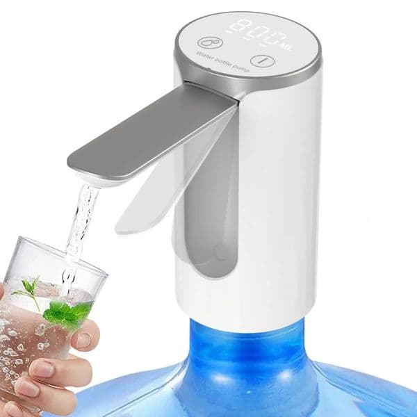Water Dispenser Touch Button 3 Quantitative Settings Drinking Water Pump LED Display Type C Charging Foldable Water Dispenser 250712