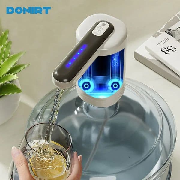 Smart Electric Water Dispenser Double Pumps Powerful Automatic Water Dispenser Water Gallon Bottle Switch Pump for Home Office 250712