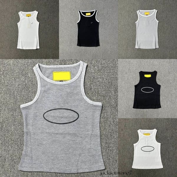 Designer Y2K Men's Women's Vest Tank Top Printed Undershirt High Street Fashion tank top women designer Summer Loose Casual Womens T-shirt Size S-XL hemd