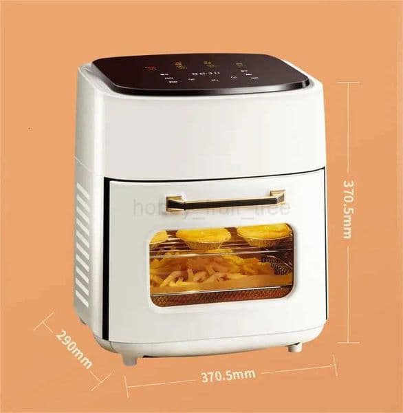 15L Large Capacity Smart Air Fryers Automatic Power-off Electric Oven Smokeless Barbecue Machine Air Fryer Digital 360 T250718