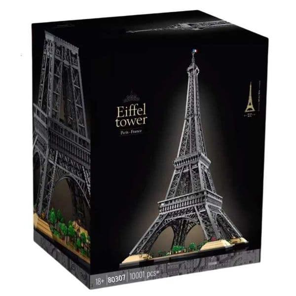 10001 Pcs Large Eiffel Tower Building Blocks Bricks Kids Birthday Christmas Gifts Toy Compatible 10307 60143 17002 in Stock Z250718 Y260530