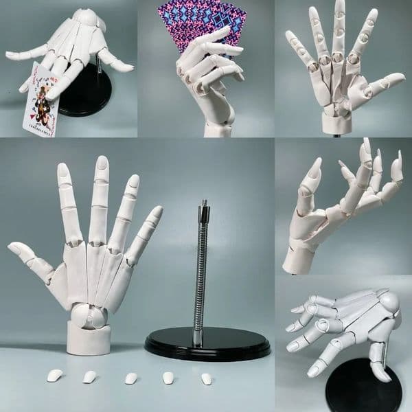 Articulated Hand Model Drawing Figurine Sketch Artist Painting Sculpture Hand Finger Joint Figurine Figma Doll House Decoration 250715