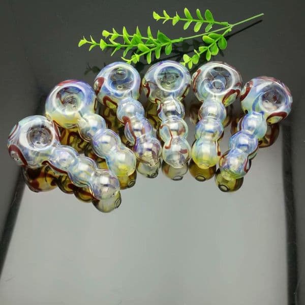 Smoke Pipes Hookah Bong Glass Rig Oil Water Bongs 3-ball painted glass pipe