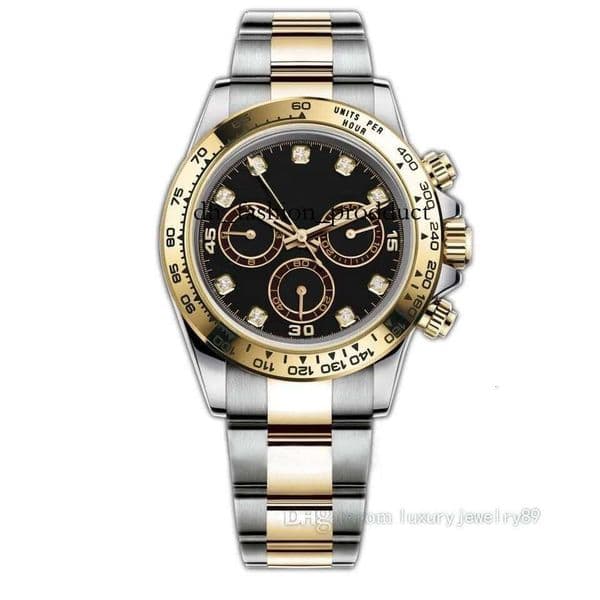 date just watch Mens Automatic Movement multifunction chronomat Wristwatch Designers Men Watches Stainless Steel Strap Gold Wristwatches Montre de luxe 6a9